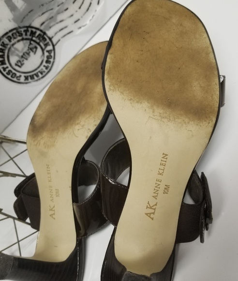 Anne Klein heel sandals opean toe & heel - Picture 8 of 8